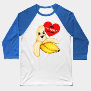 Valentine Banana Baseball T-Shirt